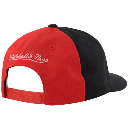 Mitchell & Ness Split Back Black/Red Cap - Image 2