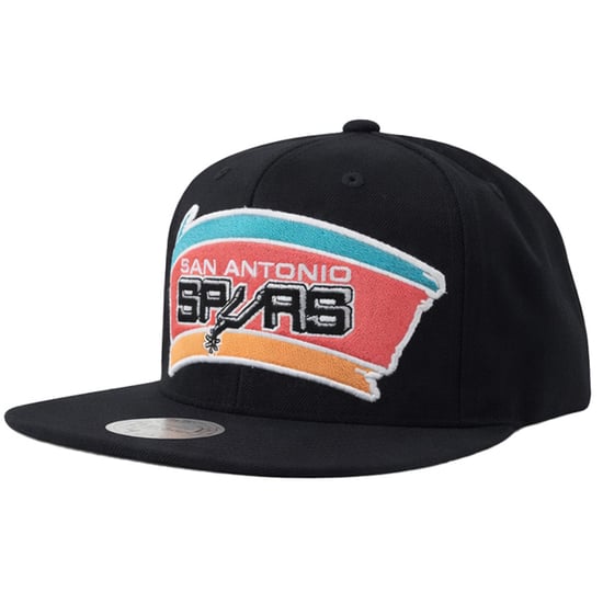 Mitchell & Ness NBA San Antonio Spurs Wool Solid Black Cap - Image 1