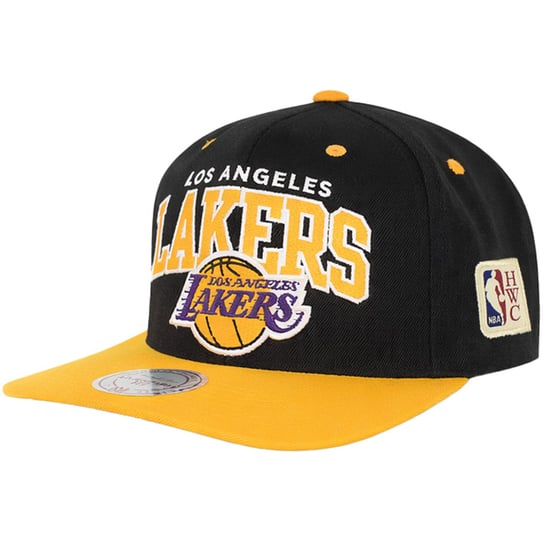 Mitchell & Ness NBA Los Angeles Lakers Black Cap - Image 1