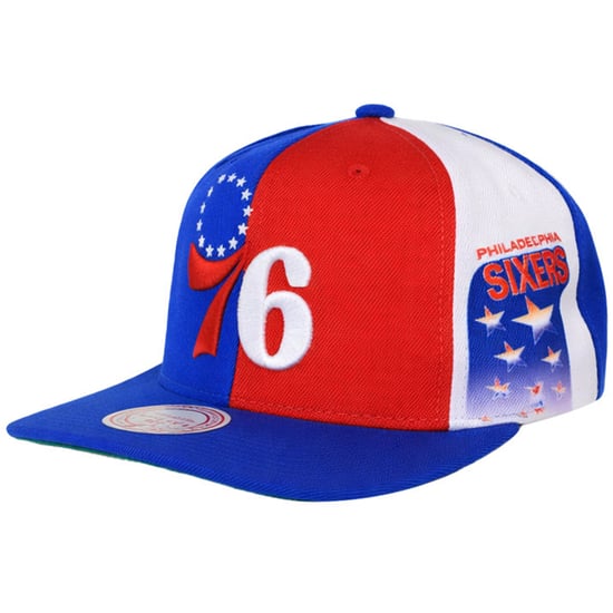 Mitchell & Ness NBA Philadelphia 76ers What The? Blue Cap - Image 1