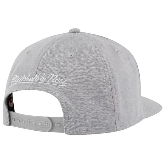 Mitchell & Ness Box Logo Grey Cap - Image 2