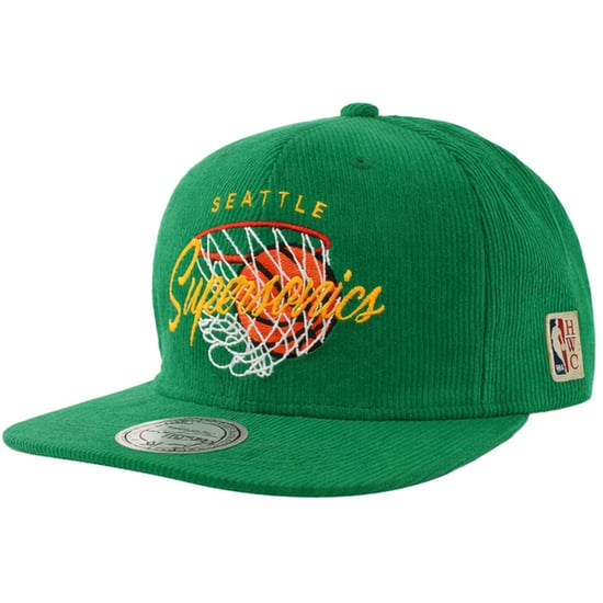 Mitchell & Ness NBA Seattle SuperSonics All Net Green Cap - Image 1