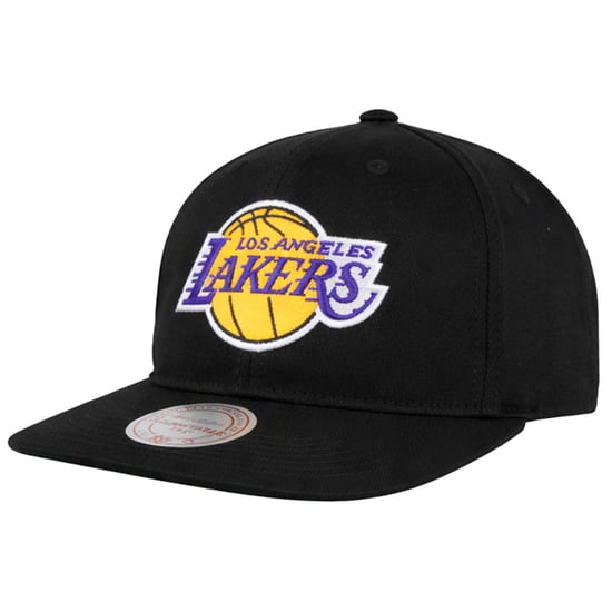 Mitchell & Ness NBA Los Angeles Lakers Logo Deadstock Black Cap - Image 1