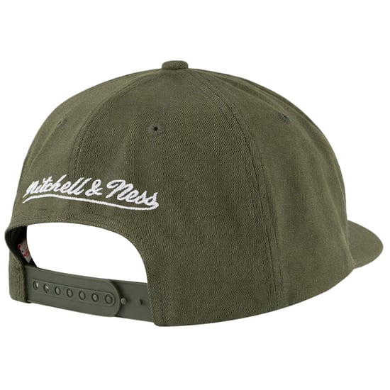 Mitchell & Ness Flat Peak 110 Olive Cap - Image 2