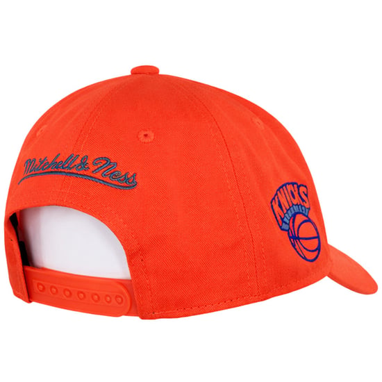 Mitchell & Ness NBA New York Knicks Uninter Orange Cap - Image 2