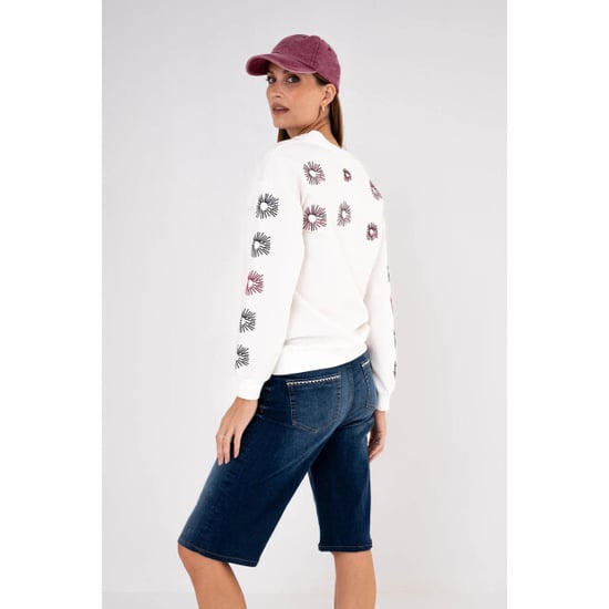 Maicazz Talan sweatshirt su26.80.035 off white - Image 2