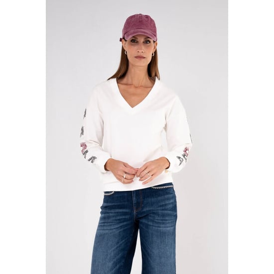 Maicazz Talan sweatshirt su26.80.035 off white - Image 3