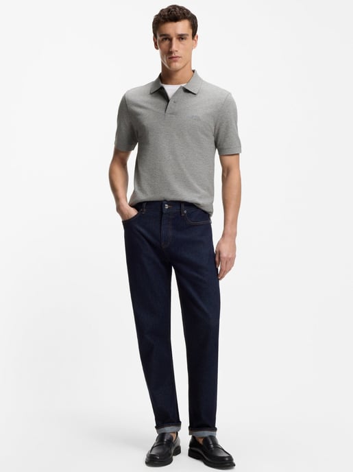 Heren Zilveren Pallas Polo Shirt - Image 3