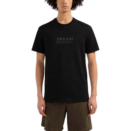 Armani Exchange Mens T Shirts Short Sleeve Crew Neck ASV Logo Cotton Summer Tee - Image 1