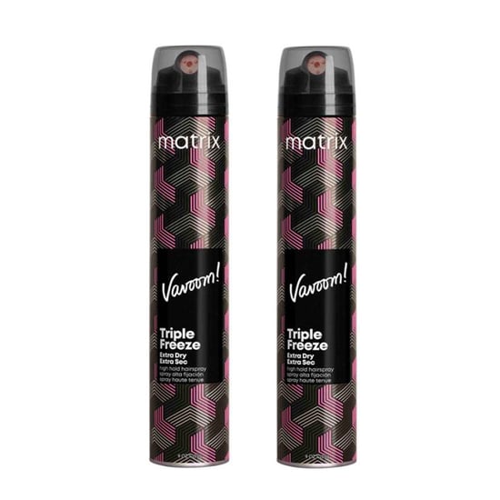 Matrix Vavoom Triple Freeze Extra Dry High Hold Hairspray, With An Ultra-dry Mist For Long Lasting Lift, 300ml Double - Image 1