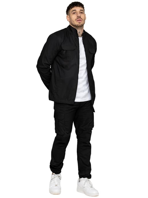 Enzo | Mens Lightweight Cargo Tracksuit Set - Image 2