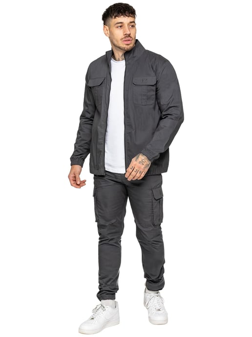 Enzo | Mens Lightweight Cargo Tracksuit Set - Image 2
