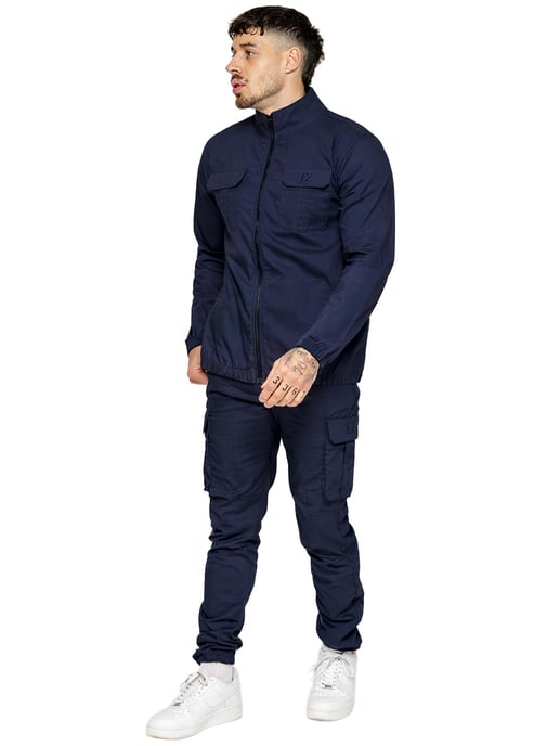 Enzo | Mens Lightweight Cargo Tracksuit Set - Image 1