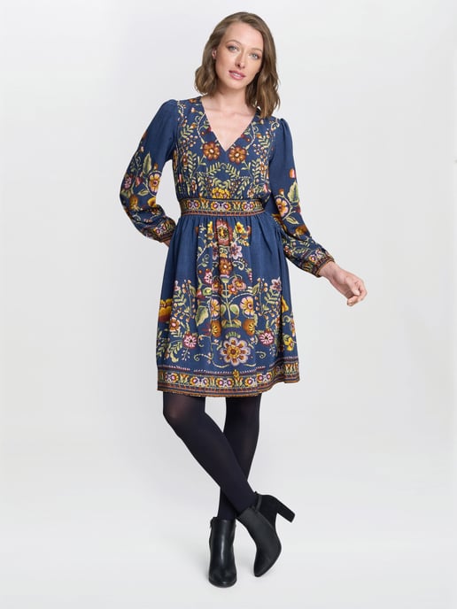 Liberty Embroidered Dress - Image 1