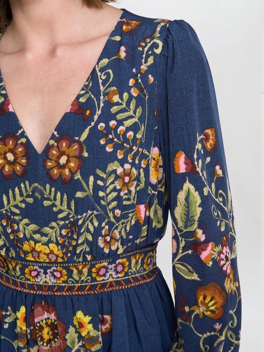 Liberty Embroidered Dress - Image 3