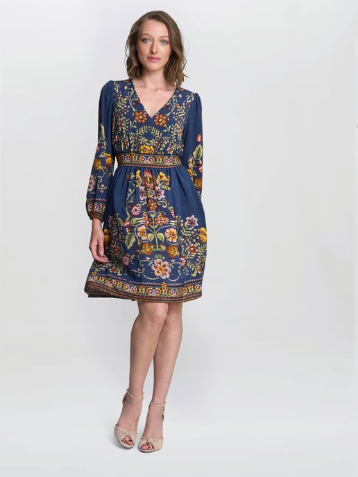 Liberty Embroidered Dress - Image 6