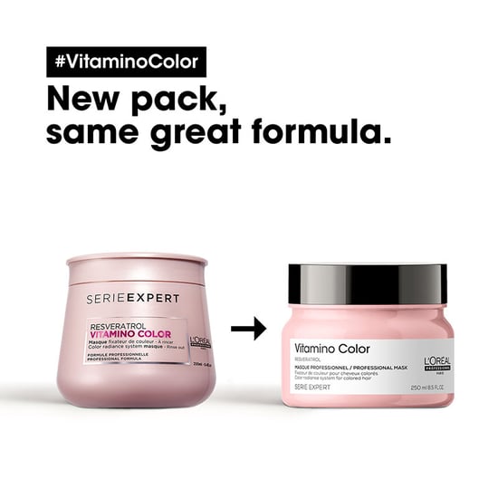 L'oréal Professionnel Serie Expert Vitamino Color Masque 250ml Double - Image 4