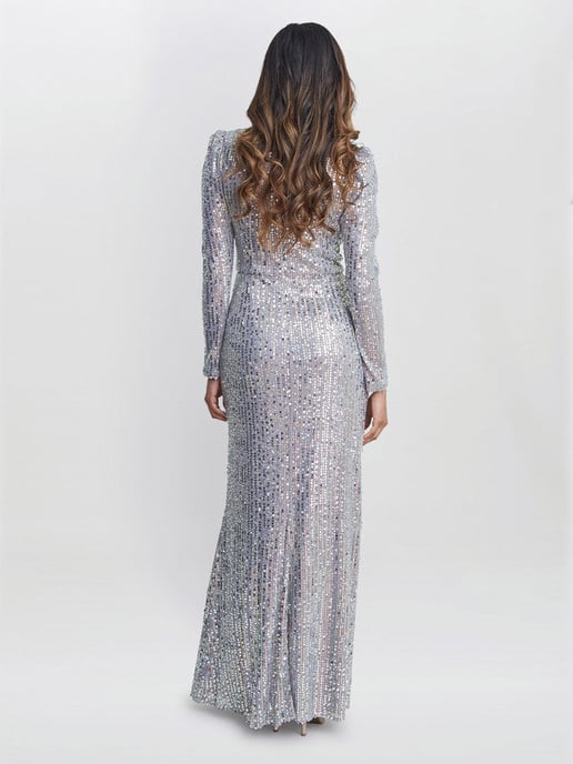 Bernadette Beaded Maxi Dress - Image 3