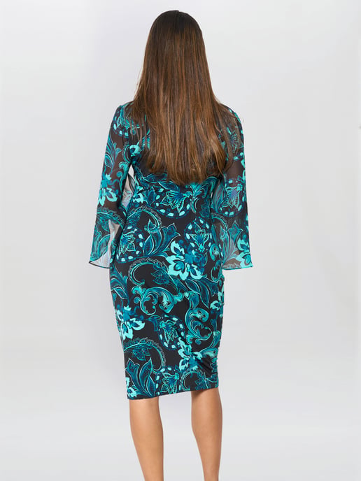Zelda Draped Jersey Dress - Image 2