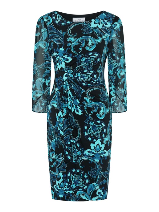 Zelda Draped Jersey Dress - Image 6