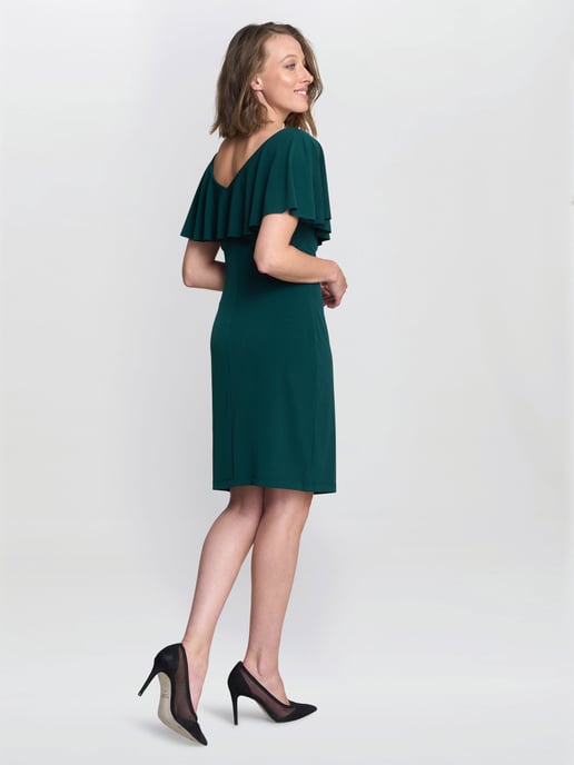 Allie Flutter Sleeve Cocktail Dress - Image 4