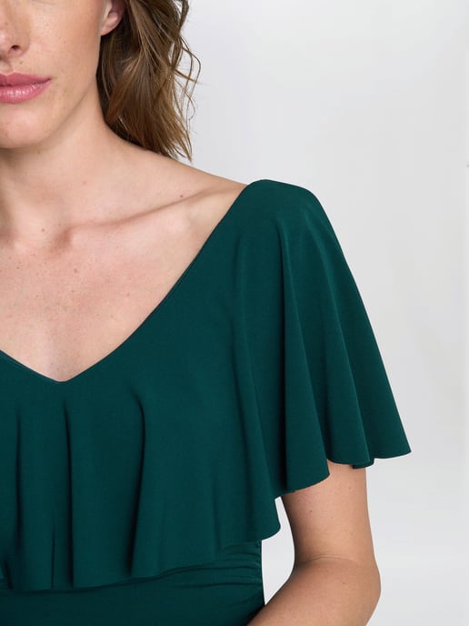 Allie Flutter Sleeve Cocktail Dress - Image 5