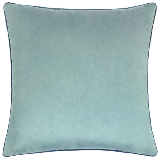 Furn Meridian Velvet Cushion Cover, Mineral/Teal - Image 2