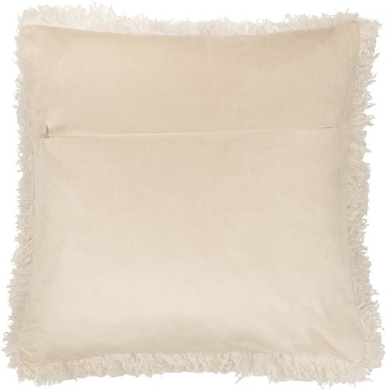 Furn Rowan Faux Fur Polyester Filled Cushion, Natural - Image 6