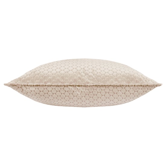 Paoletti Neptune Velvet Cushion Cover, Champagne - Image 3