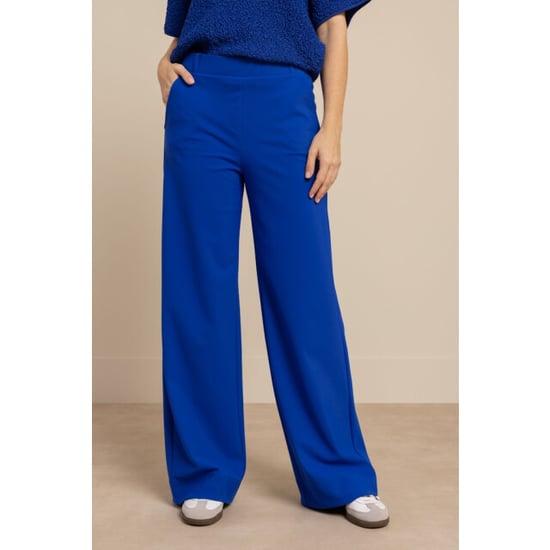 Studio Anneloes lexie bonded trousers 13729 7301 electric blue - Image 3