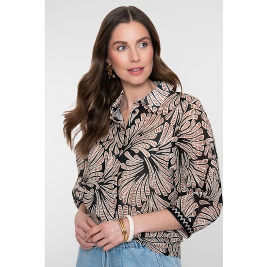 Geisha blouse 63471-20 999 /brown - Image 6