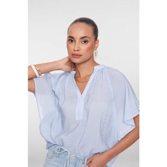Geisha top bat sleeve 63345-45 625 blue - Image 4