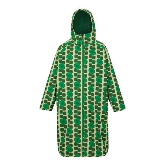Regatta Unisex Volwassen Orla Kiely Mini Vierkante Bloem Verwisselrok (Groen) - Image 1