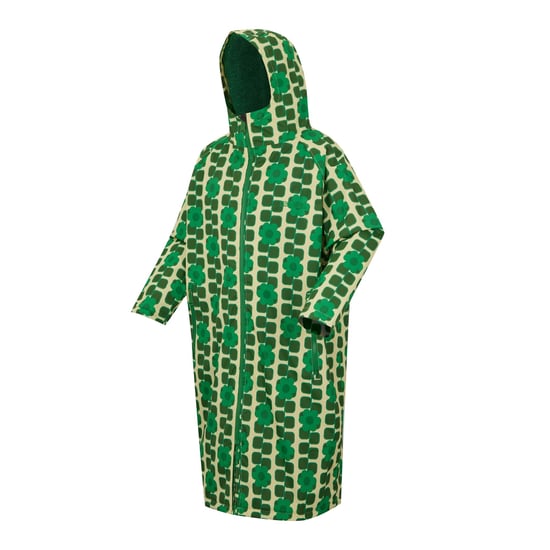 Regatta Unisex Volwassen Orla Kiely Mini Vierkante Bloem Verwisselrok (Groen) - Image 3