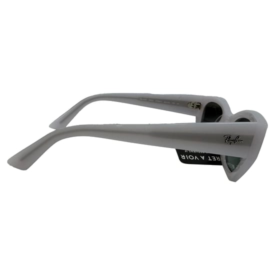 Ray-Ban Zena Cat-Eye Sunglasses in White Acetate - Image 2