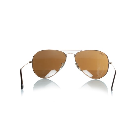 Ray Ban, Aviator i guld och brunt - Image 4