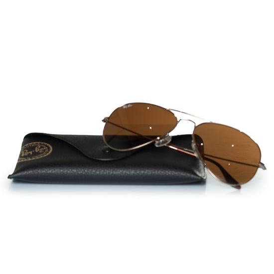 Ray Ban, Aviator i guld och brunt - Image 6