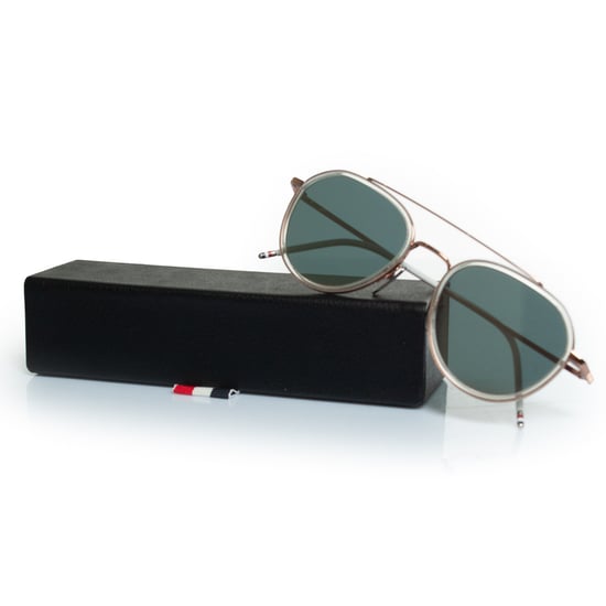 Thom Browne, TB801 solglasögon med speglade linser - Image 3
