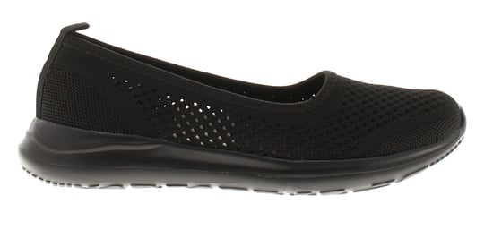 Platino Womens Flat Shoes Ballet Flats Pumps Skill Slip On black - Image 2