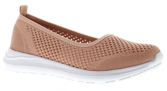 Platino Womens Flat Shoes Ballet Flats Pumps Skill Slip On pink - Image 1