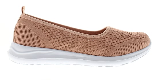Platino Womens Flat Shoes Ballet Flats Pumps Skill Slip On pink - Image 2