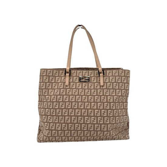 Fendi stoffen draagtas Zucchino Tote - Image 1