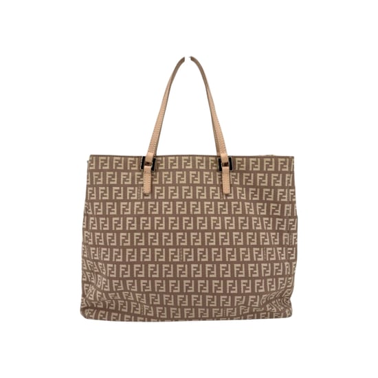 Fendi stoffen draagtas Zucchino Tote - Image 3