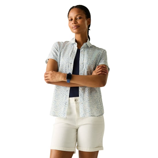 Regatta Dames/Dames Petal Insectenwerend Shirt (Nauwelijks wit) - Image 3