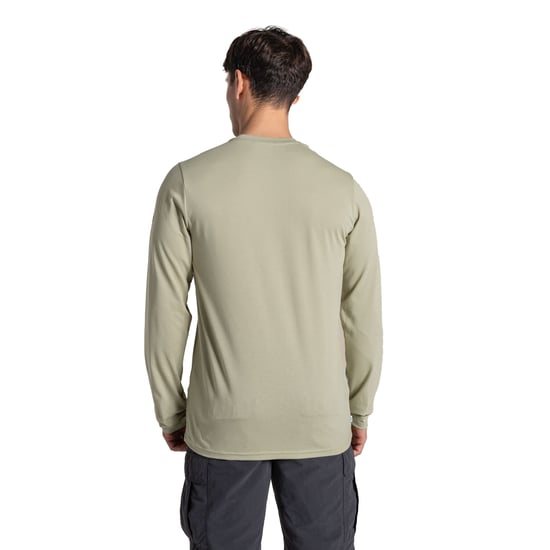 Craghoppers Heren Abel Nosilife T-shirt met lange mouwen (Bayleaf) - Image 2