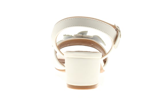 Miss Riot Girls Sandals Party Sparkle Gemma Off White - Image 4