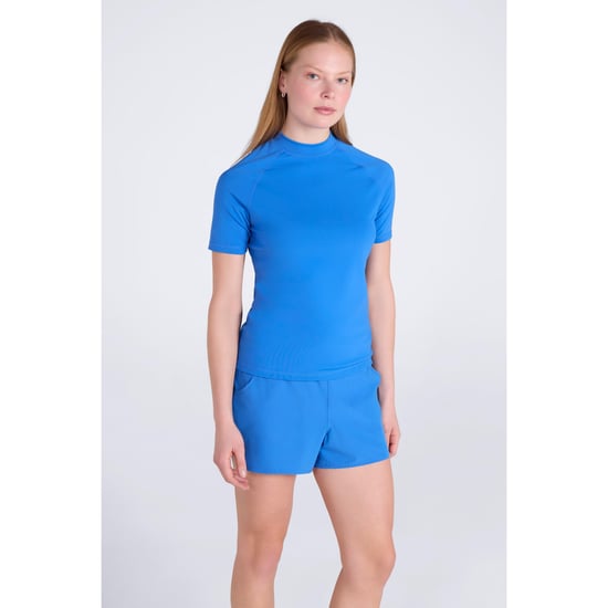 Mountain Warehouse Dames/Dames UV-beschermende Rash Guard (Helder Blauw) - Image 1