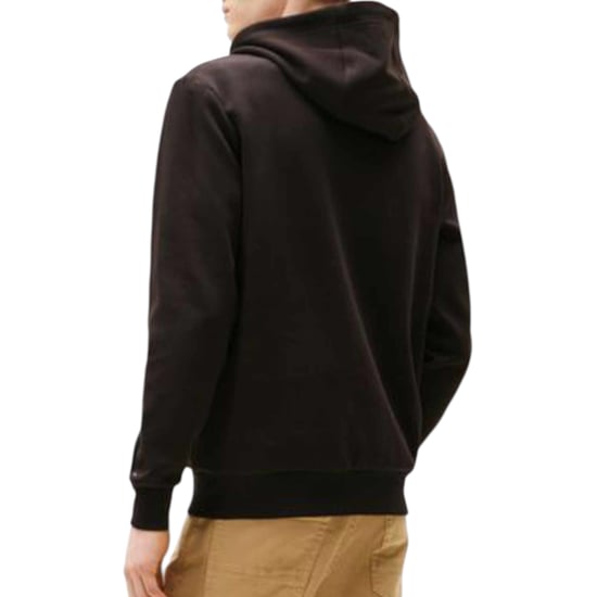 Tommy Hilfiger Mens Hoodies Tonal Logo Embroidery Casual Cotton Long Sleeve Top - Image 2
