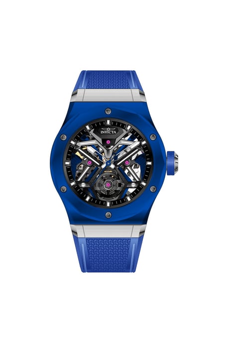 Invicta Celestial 69543 Herenhorloge - Mechanisch Uurwerk - K9 Glas met Zilveren Wijzerplaat - 45 mm - Image 2