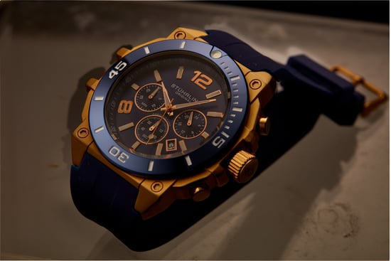 Stührling Spectra 4054 Japanese Quartz Chronograph 50mm - Image 3
